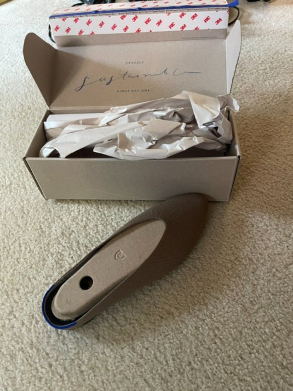 Rothy's Green/Portobello Slip-On Shoes